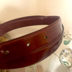 NWOT Eel Skin Men’s Belt